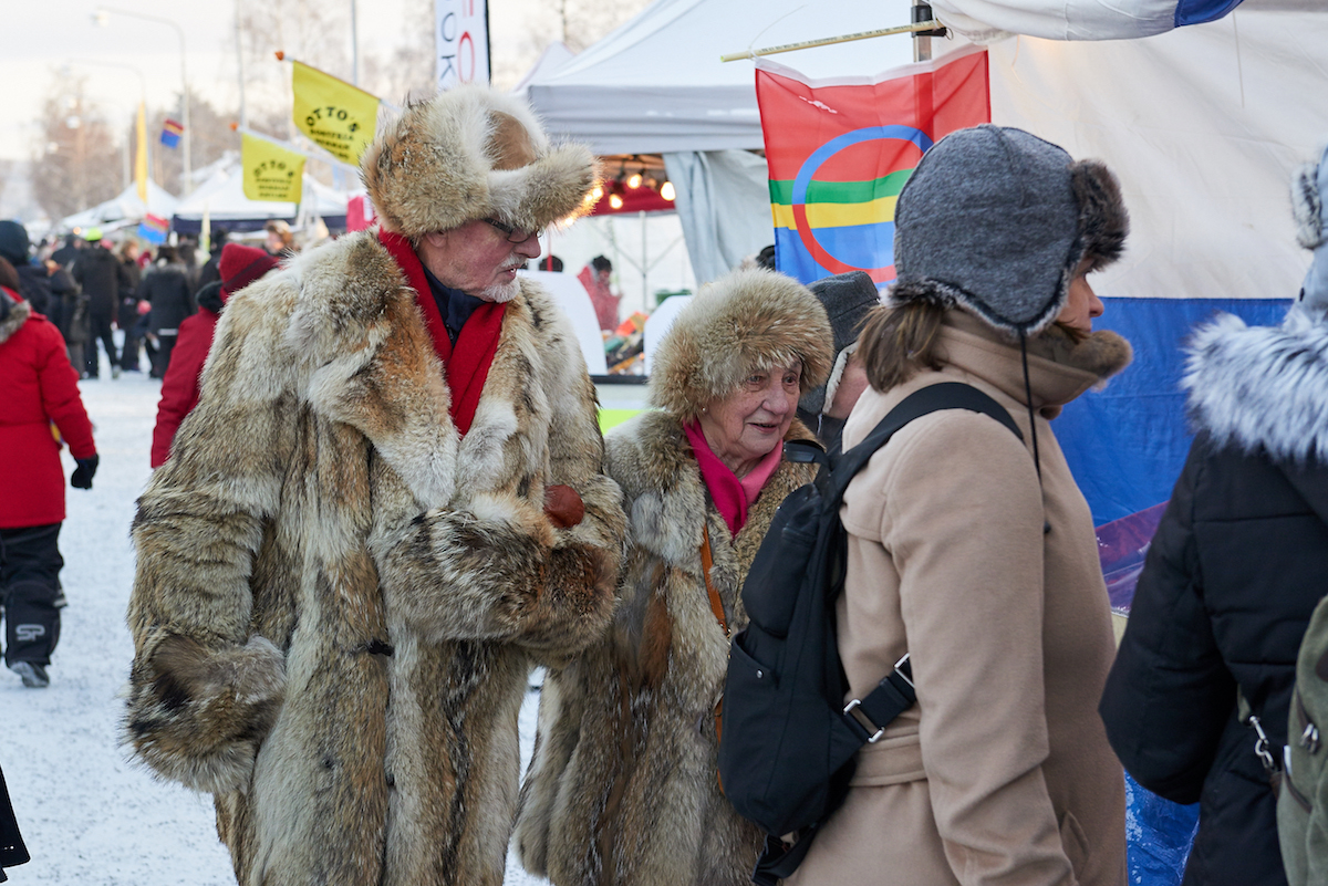 Jokkmokk Market Fur coats