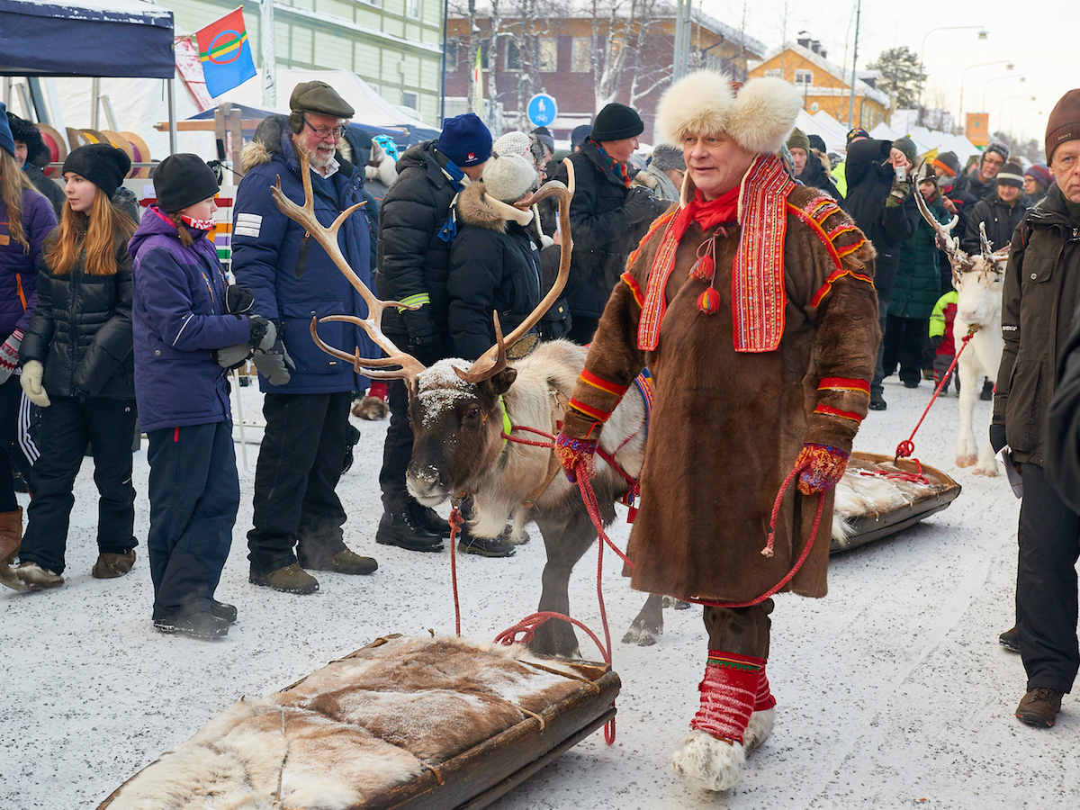 Jokkmokk Market Sami Clothing