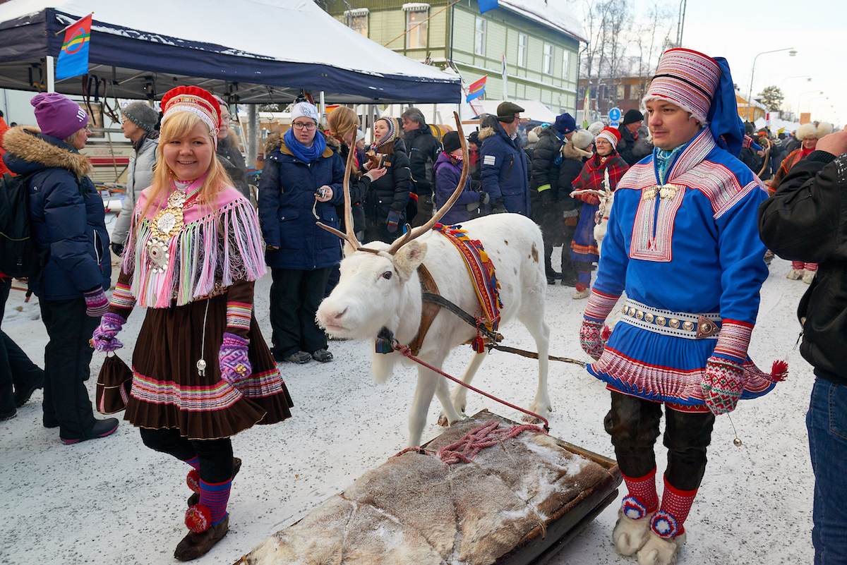 Jokkmokk Market Sami Sled